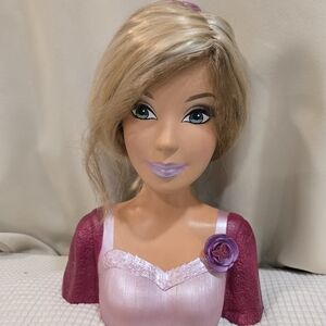 Barbie hair stylist battery operated play head